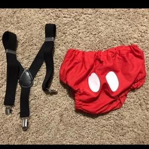 Toddler Mickey Mouse birthday outfit